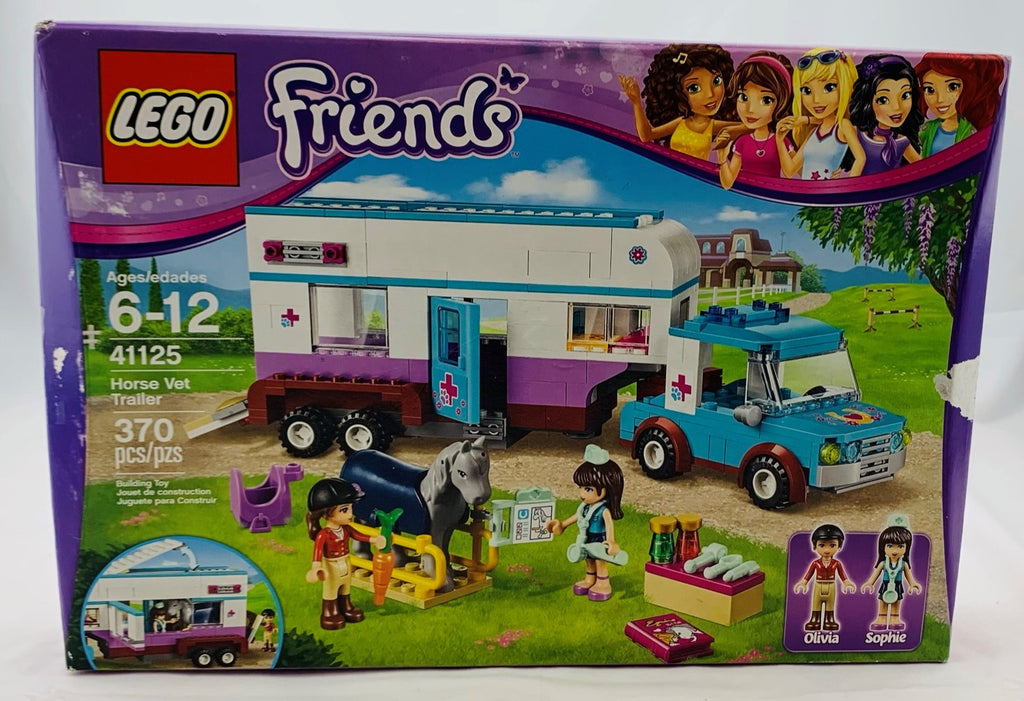 41125 Lego: Friends Horse Vet Trailer - 41125 - New/Sealed | Mandi's Attic Toys