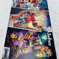 Lego: Super Heroes Tri-Pack 3 Sets Iron Man, Thanos, Spider Man - 66635  - New/Sealed