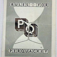 Perquackey Game - 1970 - Lakeside - Great Condition