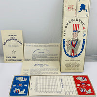 Mr. President USA Card Game - 1960 - 3M - Great Condition