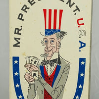 Mr. President USA Card Game - 1960 - 3M - Great Condition