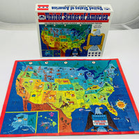 United States Map Puzzle - 1965 - Golden - Great Condition