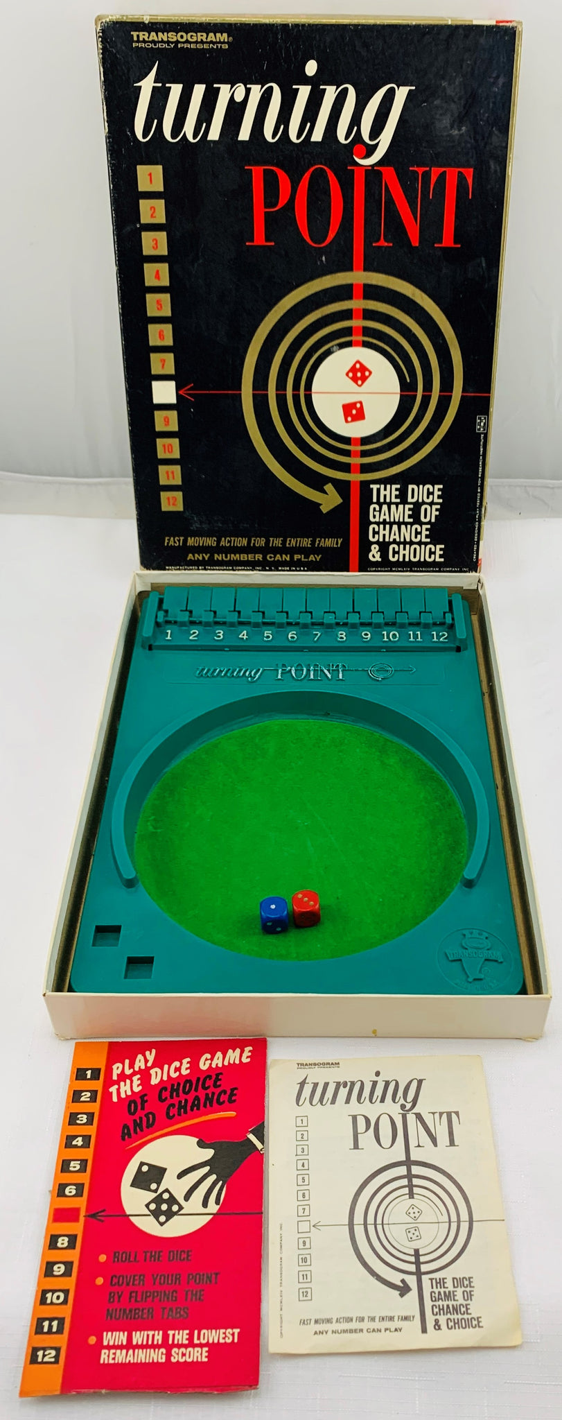 Turning Point Game - 1964 - Transogram - Very Good Condition | Mandi's ...