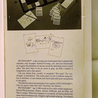 Pictionary Game 1st Edition - 1985 - Very Good Condition
