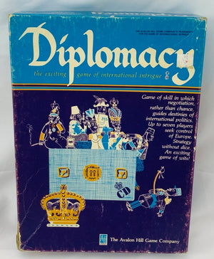 Diplomacy Game - 1976 - Good Condition