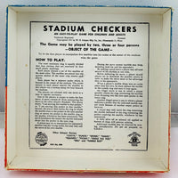 Stadium Checkers - 1952 - Schaper - Great Condition