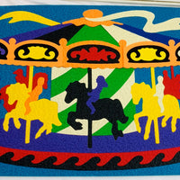 Lauri Foam Puzzle Merry Go Round #2180 - 1979 - Lauri - Great Condition