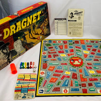 The Game of Dragnet - 1955 - Transogram - Great Condition