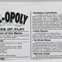 NFL-Opoly Game - 1994 - USA Games - Great Condition
