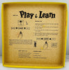Play & Learn Game - HG - Very Good Condition