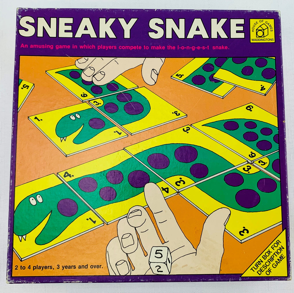 Sneaky Snake Game - 1976 - Waddington - Great Condition