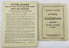 Anagrams Game - 1938 - Whtiman - Very Good Condition