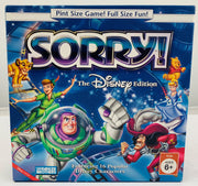Sorry! The Disney Edition Pint Sized Game - 2001- Parker Brothers - New