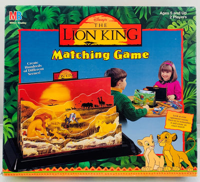 Lion King Matching Game - 1994 - Milton Bradley - Great Condition