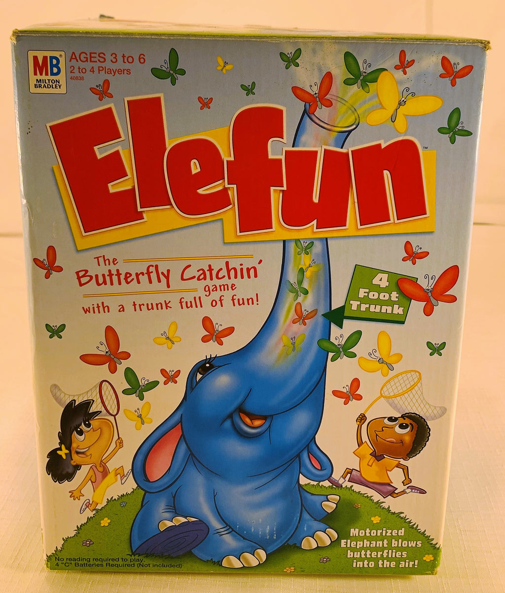 Elefun Game - 2002 - Milton Bradley - Great Condition