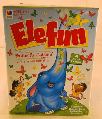 Elefun Game - 2002 - Milton Bradley - Great Condition