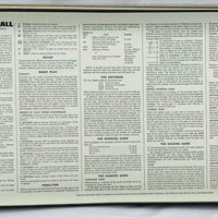Thinking Man's Football Game - 1966  - 3M - Great Condition