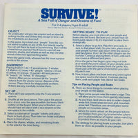 Survive Game - 1982 - Parker Brothers - Great Condition