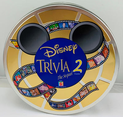 The Wonderful World of Disney Trivia 2: The Sequel Game - Mattel - Great Condition