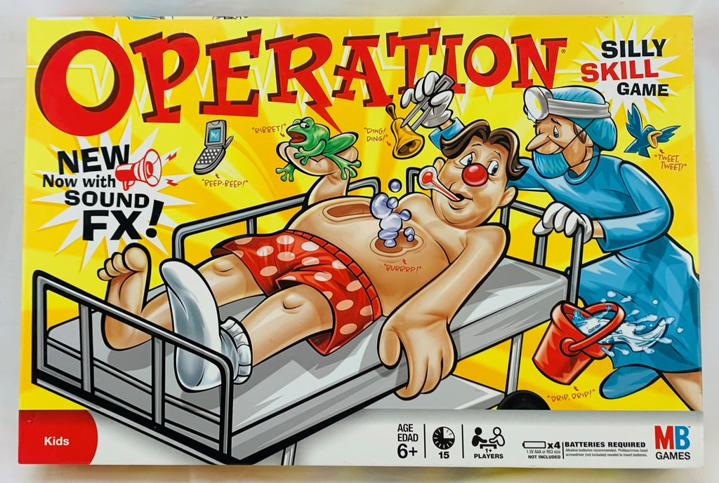Operation Silly Sound FX - 2008 - Milton Bradley - Great Condition
