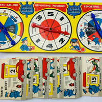 Police Patrol Game - 1958 - Hassefeld Bros. - Very Good Condition