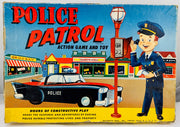 Police Patrol Game - 1958 - Hassefeld Bros. - Very Good Condition