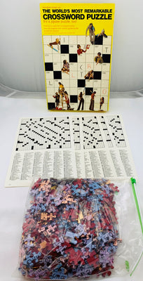 The Worlds Most Remarkable Crossword Puzzle - 1975 - Springbok - Great Condition