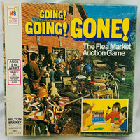 Going! Going! Gone! The Flea Market Auction Game - 1975 - Milton Bradley - Great Condition