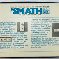 Smath Game - 1986 - Pressman - Great Condition