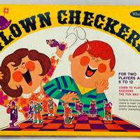 Clown Checkers Set - 1968 - Whitman - Great Condition