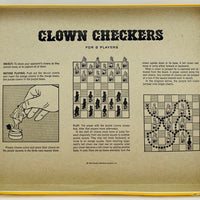 Clown Checkers Set - 1968 - Whitman - Great Condition