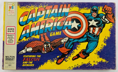 Captain America Game (Featuring the Falcon and the Avengers) - 1977 - Milton Bradley - Great Condition