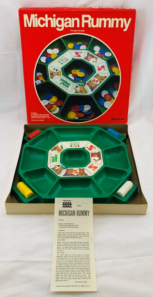 Amazon Michigan Rummy Michigan Rummy Game - 1980 - Pressman - Great Condition | Mandi's Attic ...