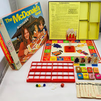 McDonald's Game - 1975 - Milton Bradley - Very Good Condition