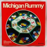 Michigan Rummy Game - 1980 - Pressman - Great Condition