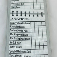 Simpsons Clue Game 1st Edition - 2000 - USAopoly - Great Condition