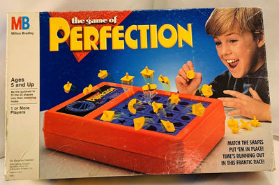 Perfection Game - 1989 - Milton Bradley - Great Condition