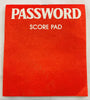 1986 Password Game 25th Edition by Milton Bradley Complete Good Condition
