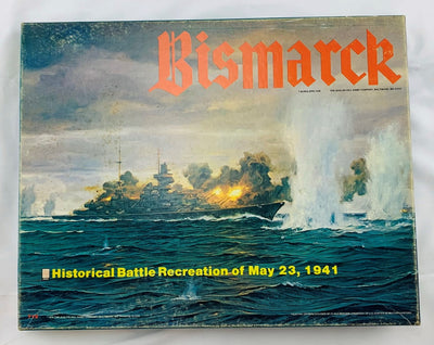 Bismarck Game - 1979 - Avalon Hill - Great Condition