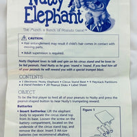 Nutty Elephant Game - 2000 - Milton Bradley - Great Condition