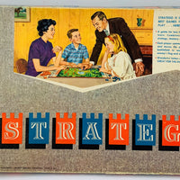 Stratego Game - 1962 - Milton Bradley - Very Good Condition