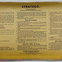 Stratego Game - 1962 - Milton Bradley - Very Good Condition