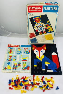 Play Tiles - 1976 - Playskool - Very Good Condition