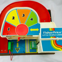 Fisher Price Action Garage with Accessories - 1982 - Great Condition