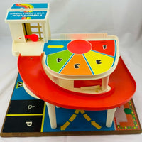 Fisher Price Action Garage with Accessories - 1982 - Great Condition