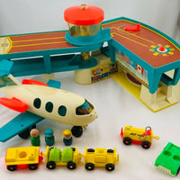 Fisher Price Airport with Accessories - 1972 - Great Condition