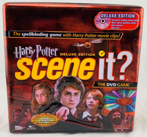 Harry Potter Scene It Deluxe Game - 2005 - Mattel - Great Condition