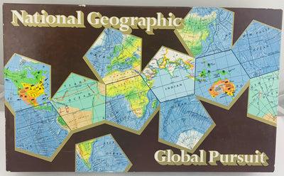 National Geographic Global Pursuit Game - 1987 - Great Condition