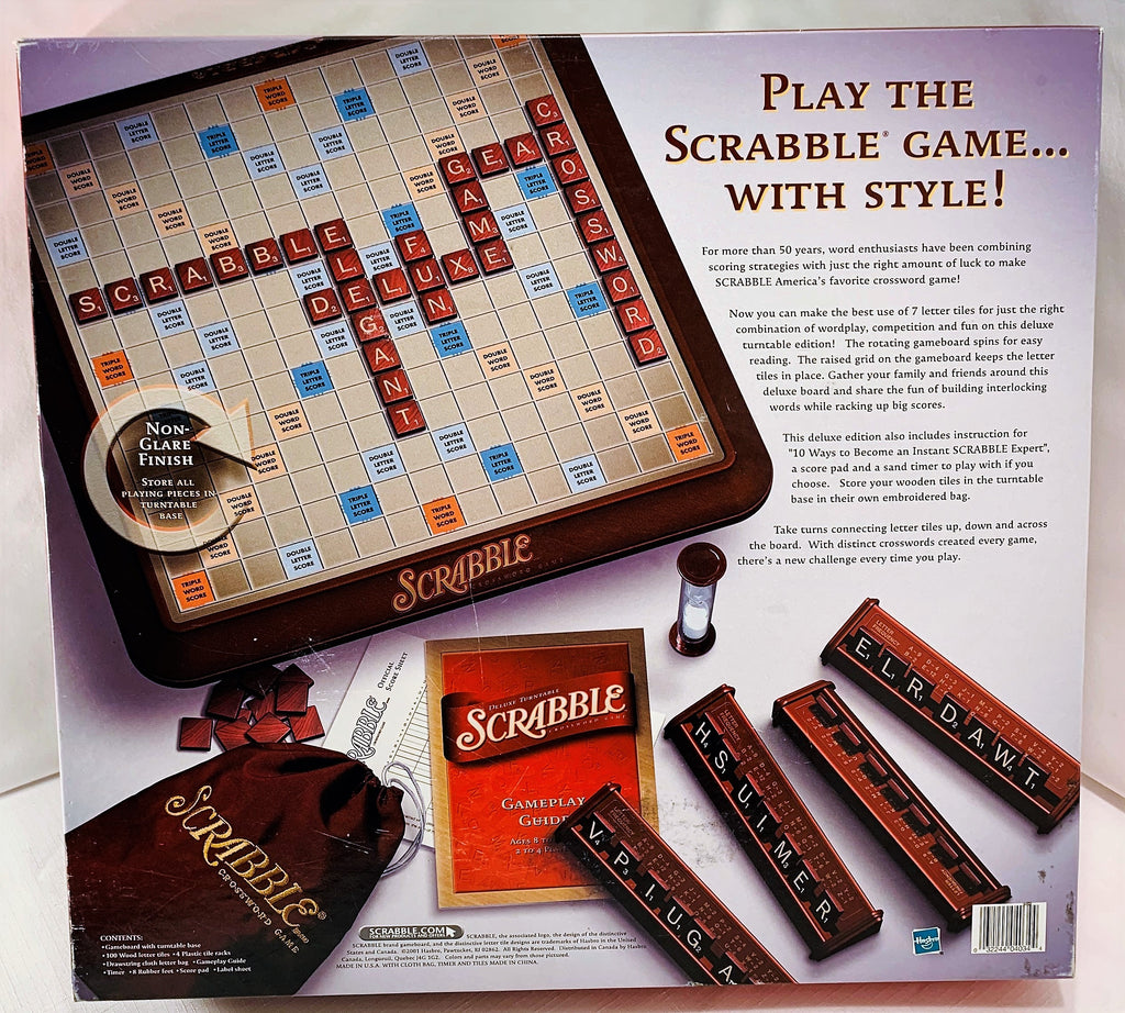 Scrabble Turntable 