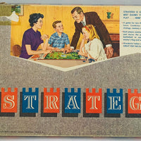 Stratego Game - 1962 - Milton Bradley - Very Good Condition